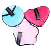 Pasgemaakte vorms en grootmaatbestellings Herbruikbare Coral Fleece Make-up Remover Pads