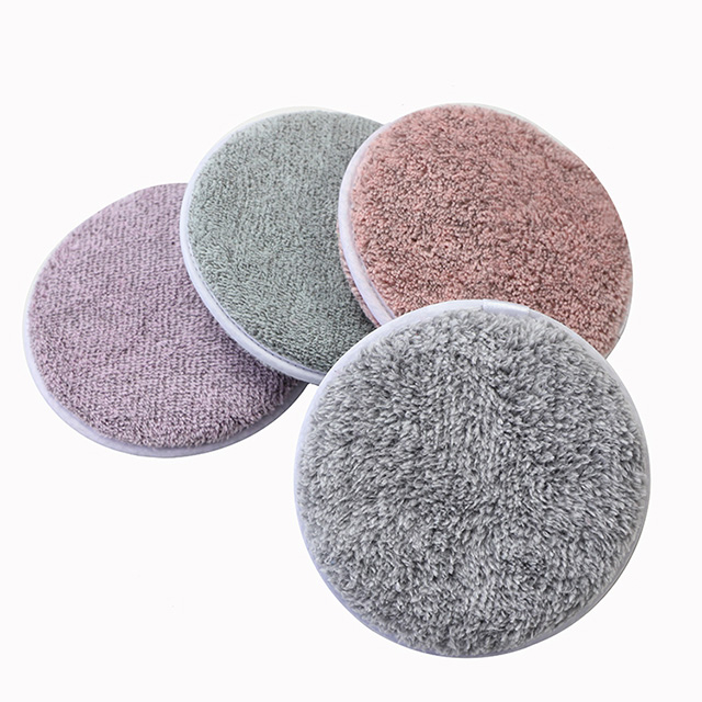 Bamboo Charcoal make-up verwyderaar pad met antibakteriese