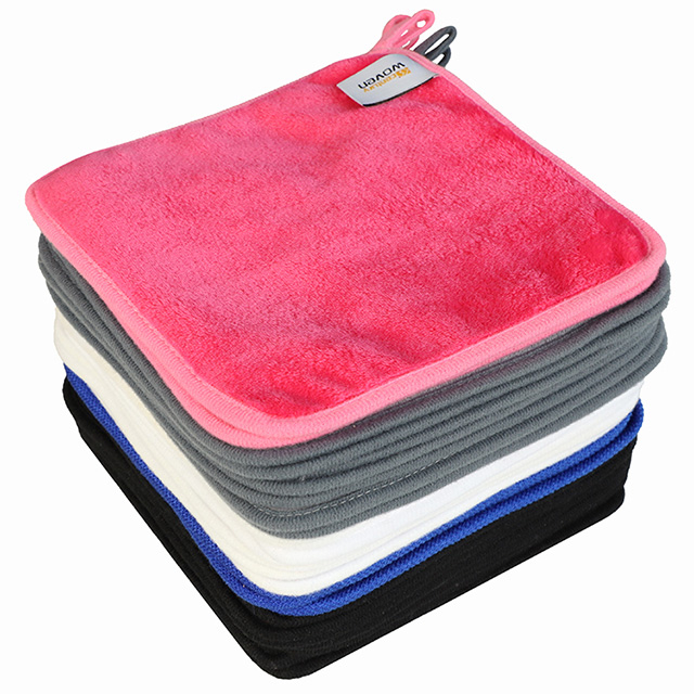 Gomme &agrave; linge serviette d&eacute;maquillante personnalis&eacute;e en microfibre